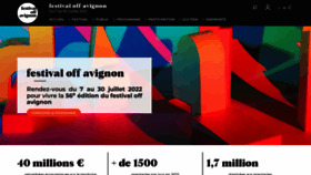 What Avignonleoff.com website looked like in 2022 (3 years ago)