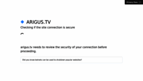 What Arigus-tv.ru website looked like in 2022 (1 year ago)