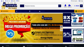 What Atacadaodaroupa.com website looked like in 2022 (1 year ago)