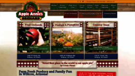 What Appleannies.com website looked like in 2022 (1 year ago)