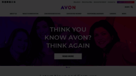 What Avoncompany.com website looked like in 2022 (1 year ago)