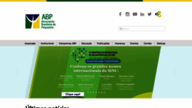 What Abp.org.br website looked like in 2022 (1 year ago)