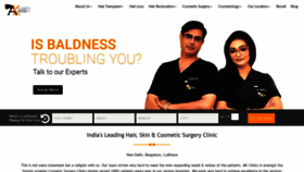 What Akclinics.org website looked like in 2022 (1 year ago)