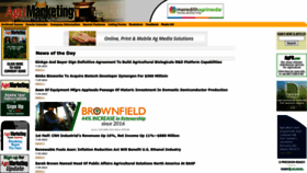 What Agrimarketing.com website looked like in 2022 (1 year ago)