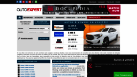 What Autoexpert.ca website looked like in 2022 (1 year ago)