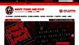 What Angryyoungandpoor.com website looked like in 2022 (1 year ago)