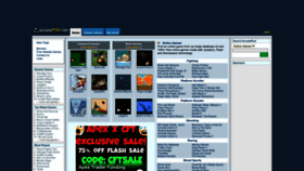 What Arcadepod.com website looked like in 2022 (1 year ago)