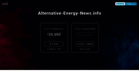What Alternative-energy-news.info website looked like in 2022 (1 year ago)