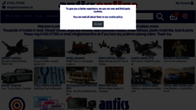 What Anticsonline.uk website looked like in 2022 (2 years ago)