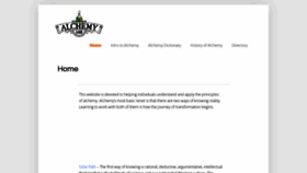 What Alchemylab.com website looked like in 2022 (1 year ago)