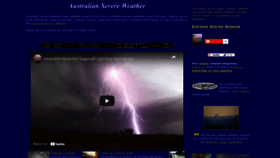 What Australiasevereweather.com website looked like in 2022 (1 year ago)