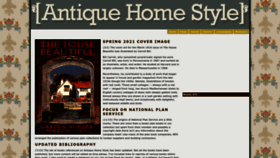 What Antiquehomestyle.com website looked like in 2022 (1 year ago)