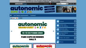 What Autonomic-expo.com website looked like in 2022 (1 year ago)
