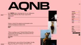 What Aqnb.com website looked like in 2022 (1 year ago)