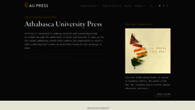 What Aupress.ca website looked like in 2022 (1 year ago)