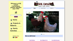 What Aokcorral.com website looked like in 2022 (1 year ago)
