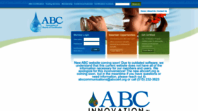 What Abccert.org website looked like in 2022 (1 year ago)