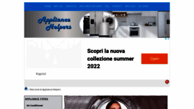 What Appliancehelper.net website looked like in 2022 (1 year ago)