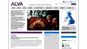 What Alva.org.uk website looked like in 2022 (1 year ago)