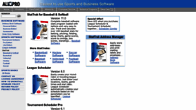 What Allprosoftware.com website looked like in 2022 (1 year ago)