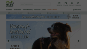 What Alsa-hundewelt.de website looked like in 2022 (1 year ago)