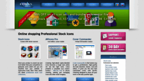 What Awicons.com website looked like in 2022 (2 years ago)