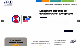 What Afld.fr website looked like in 2022 (1 year ago)