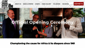 What Africacentre.org.uk website looked like in 2022 (1 year ago)