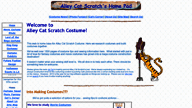 What Alleycatscratch.com website looked like in 2022 (1 year ago)