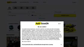What Autoscout24.com website looked like in 2022 (1 year ago)