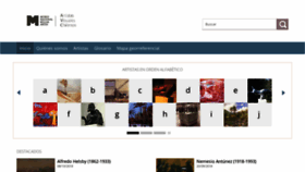 What Artistasvisualeschilenos.cl website looked like in 2022 (1 year ago)