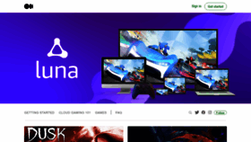 What Amazonluna.blog website looked like in 2022 (1 year ago)