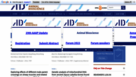 What Ajas.info website looked like in 2022 (1 year ago)