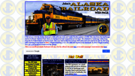 What Alaskarails.org website looked like in 2022 (1 year ago)