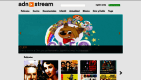 What Adnstream.com website looked like in 2022 (1 year ago)