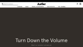 What Antler.co.uk website looked like in 2022 (1 year ago)