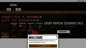 What Arrowfilms.co.uk website looked like in 2022 (2 years ago)