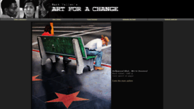 What Art-for-a-change.com website looked like in 2022 (2 years ago)