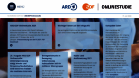What Ard-zdf-onlinestudie.de website looked like in 2022 (1 year ago)