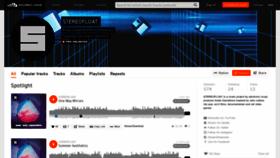 What Audiofarm.net website looked like in 2022 (1 year ago)