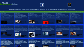 What Actualidad.com website looked like in 2022 (1 year ago)