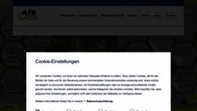 What Afb-group.de website looked like in 2022 (1 year ago)