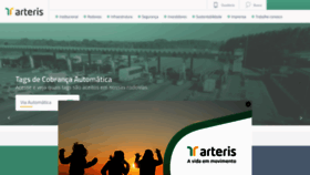 What Arteris.com.br website looked like in 2022 (1 year ago)