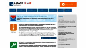 What Aspack.com website looked like in 2022 (1 year ago)