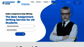 What Assignmenttutor.co.uk website looked like in 2022 (1 year ago)