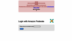 What Activate.amazon-corp.com website looked like in 2022 (1 year ago)
