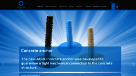 What Agru.at website looked like in 2022 (1 year ago)