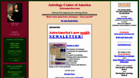 What Astroamerica.com website looked like in 2022 (1 year ago)