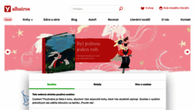 What Albatros.cz website looked like in 2022 (3 years ago)