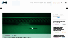 What Additivemanufacturing.com website looked like in 2022 (1 year ago)